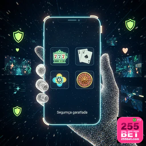 Usuário acessando casino online pelo mobile com facilidade